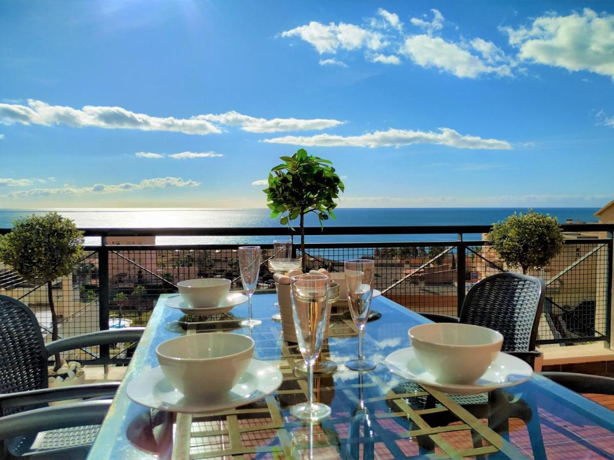 Brisa Quebrada Beach, 2 Bed, Sea Views, Pool Benalmádena Kültér fotó